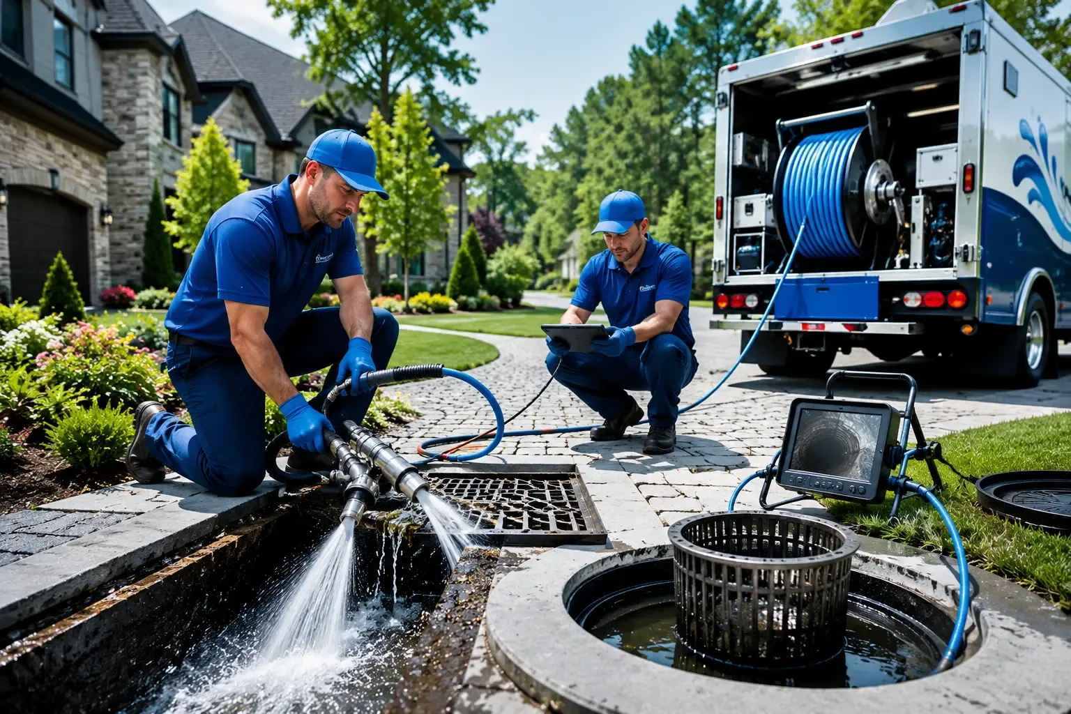 Local outdoor drain cleaning professionals in Robbinsville, NC
